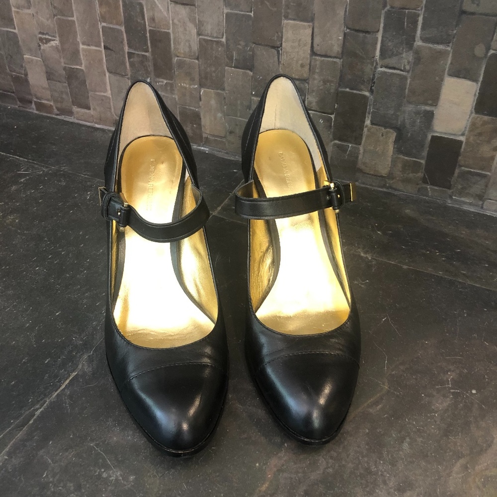 Banana Republic Single Strapped Black Heels